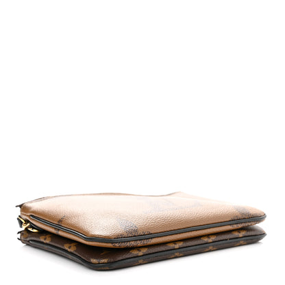Louis Vuitton Reverse Monogram Giant Double Zip Pochette 4 of 11