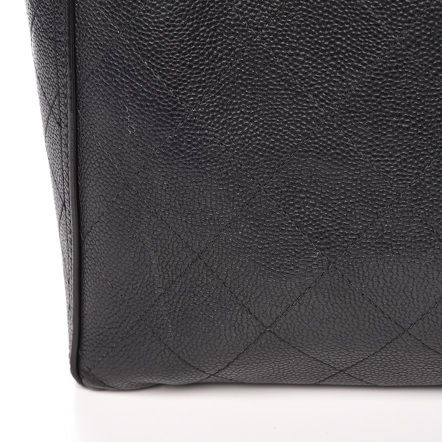 Chanel Grained Calfskin CC Pocket Tote Black 10 of 13