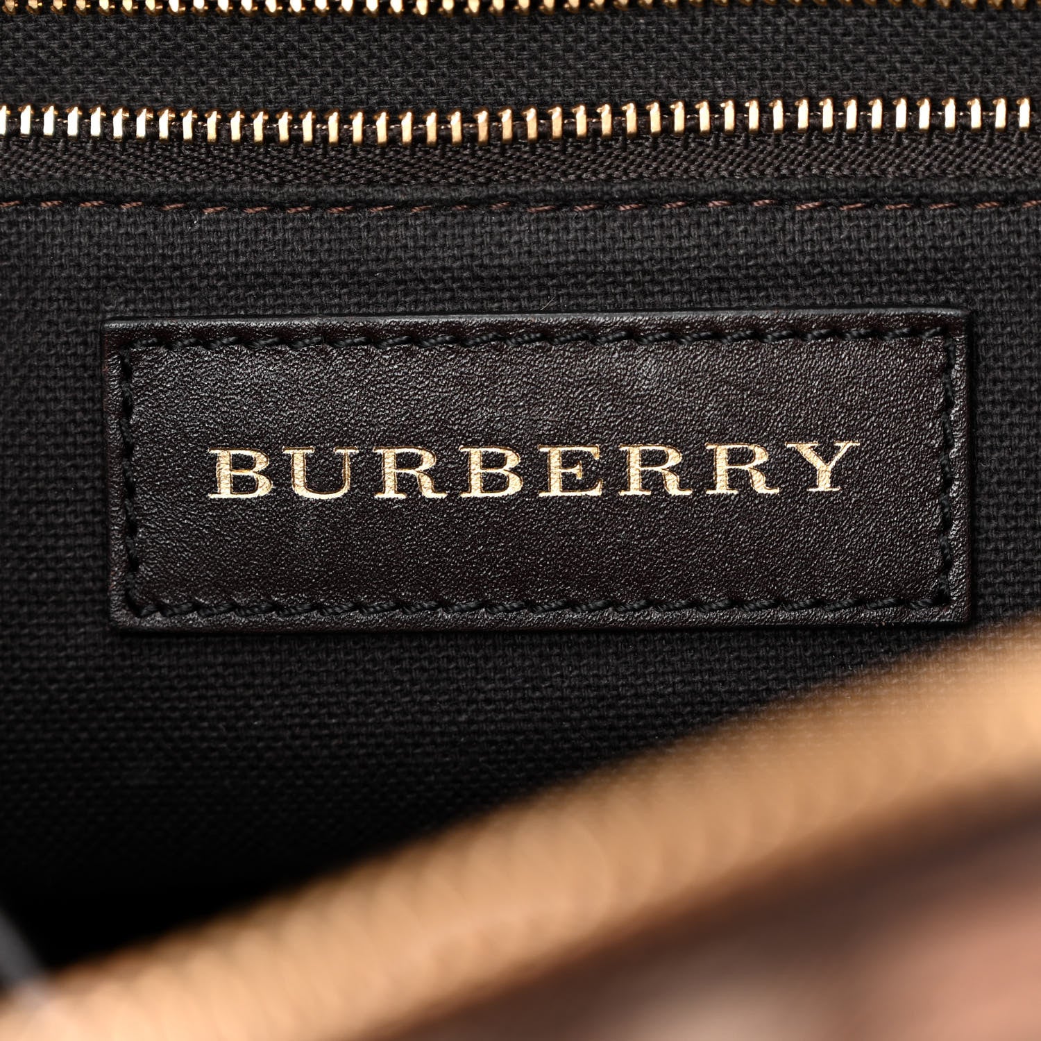 Burberry Haymarket Check Small Salisbury Tote Chocolate 7 of 11