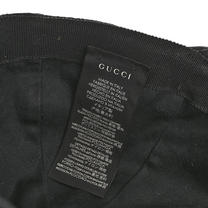 Gucci Monogram Web Baseball Hat L Black 9 of 12