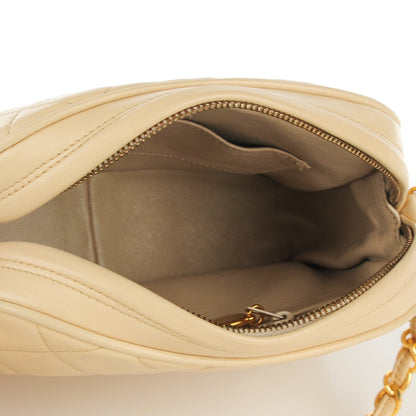 Chanel Lambskin Quilted Camera Case Beige 5 of 8