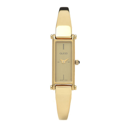 Gucci Stainless Steel 12mm 1500L Horsebit Quartz Watch Gold 1 of 7