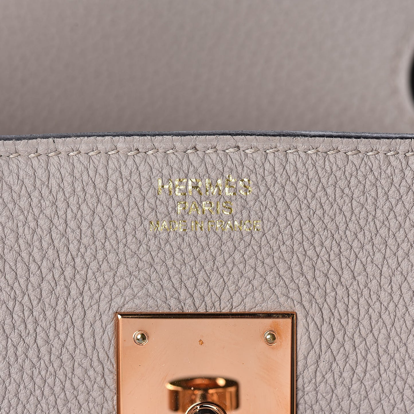 Togo Birkin 30 Gris Tourterelle