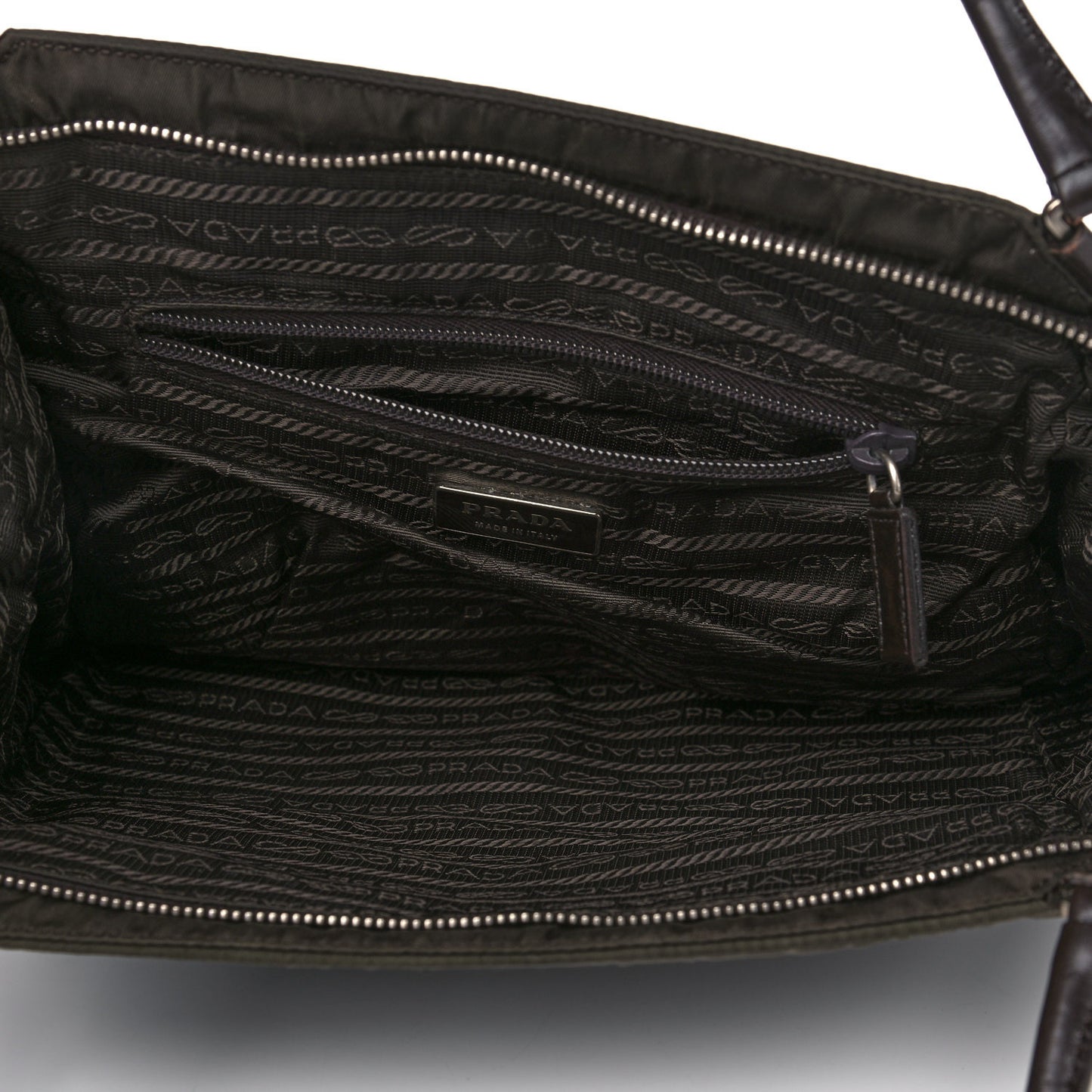 Tessuto Nylon Nappa Tote Militare