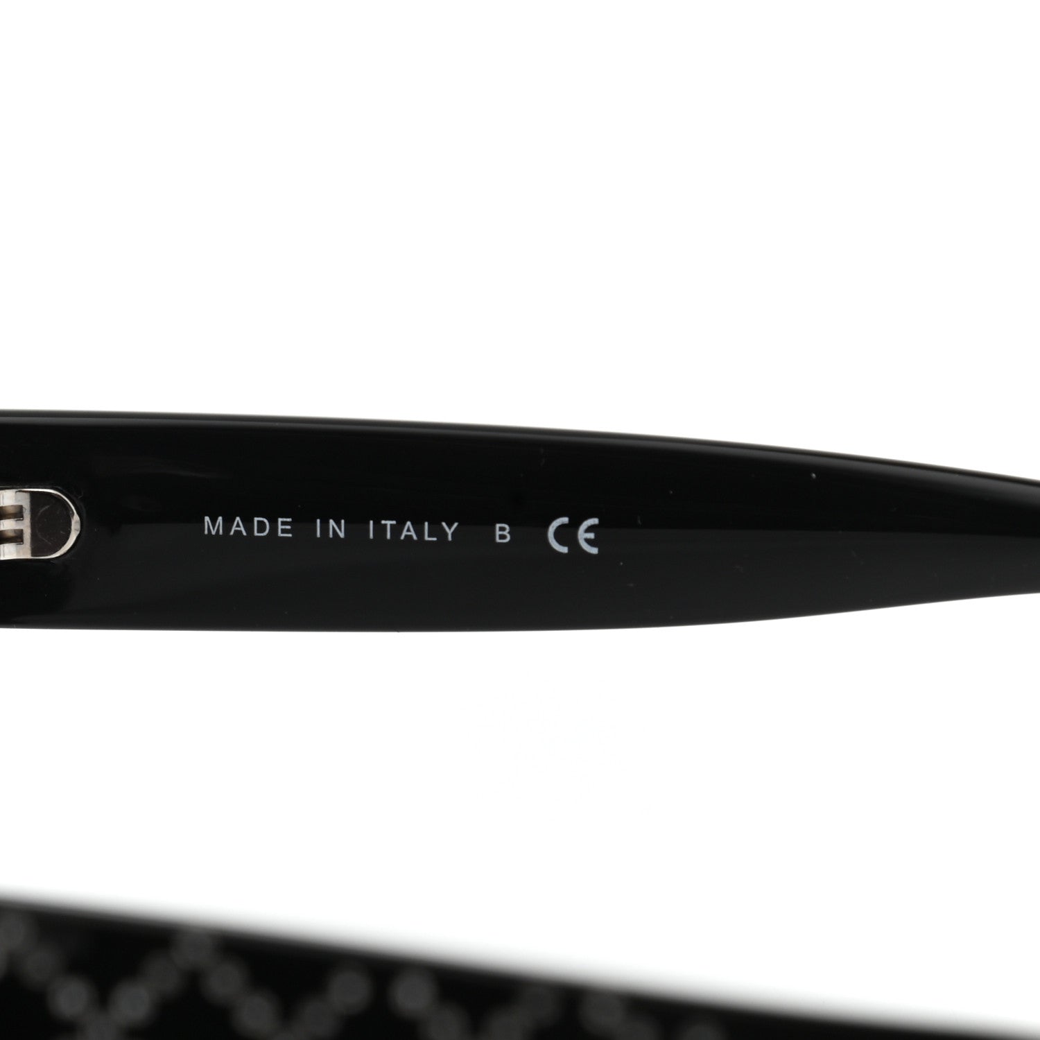 Chanel Crystal CC Sunglasses 5420-B Black 6 of 9