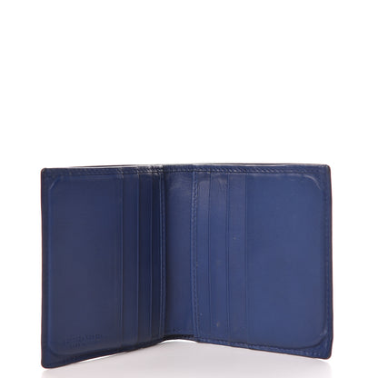 Bottega Veneta Nappa Intrecciato Bi-Fold Wallet Cobalt 5 of 7
