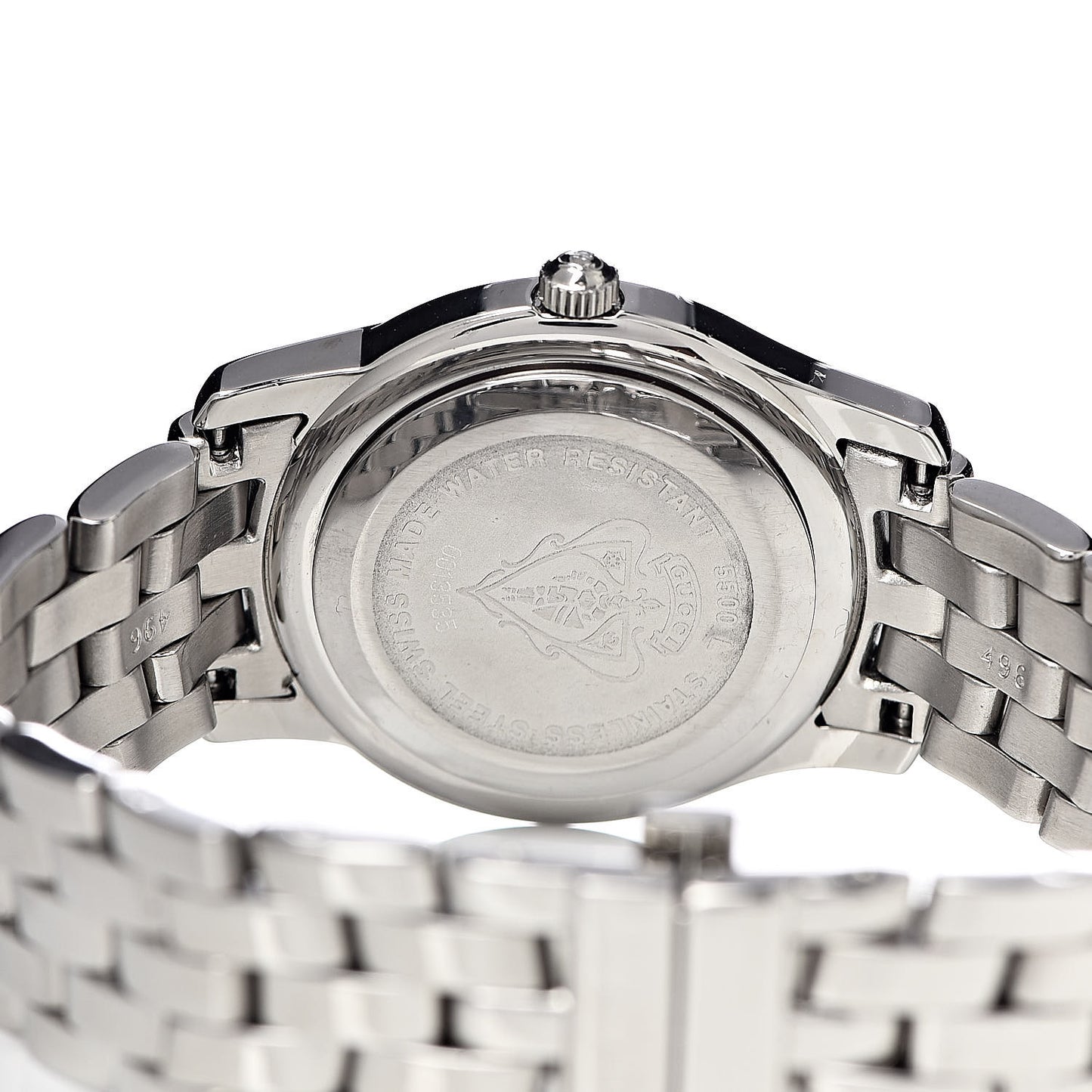 Stainless Steel 27mm 5500L Quartz Watch Black
