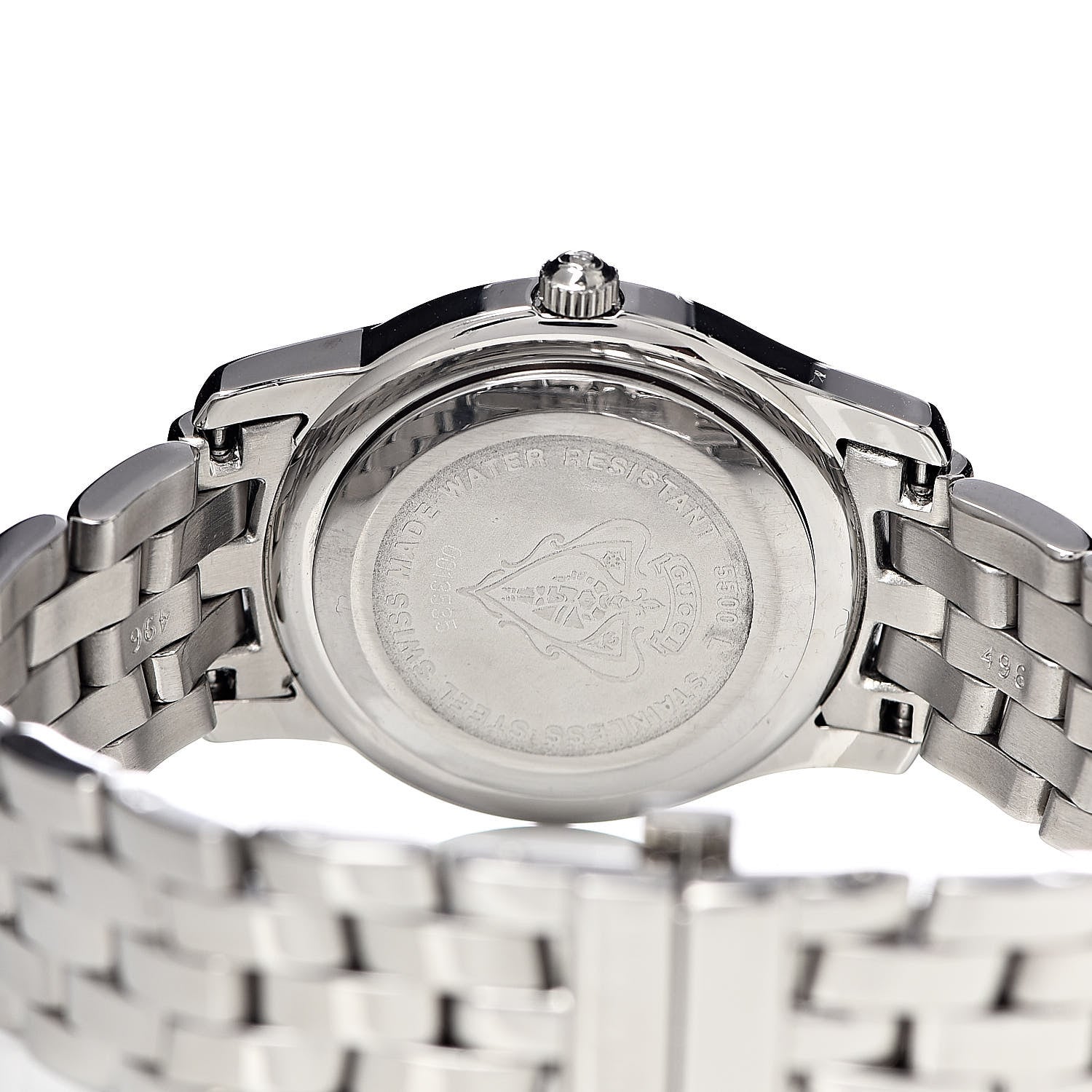 Gucci Stainless Steel 27mm 5500L Quartz Watch Black 5 of 5