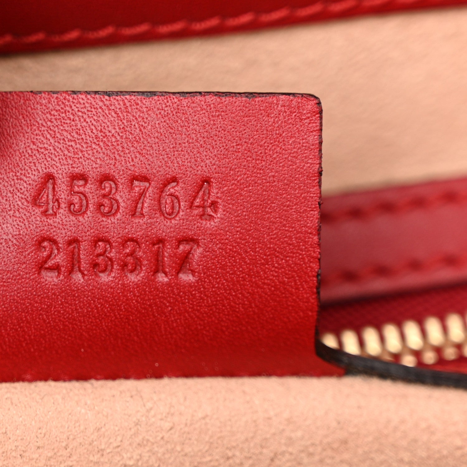 Gucci Nappa Bamboo Web Medium Nymphaea Top Handle Bag Hibiscus Red 8 of 16