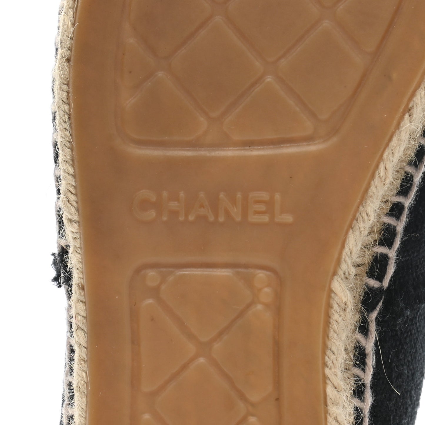 Denim Toile CC Espadrilles 39 Black