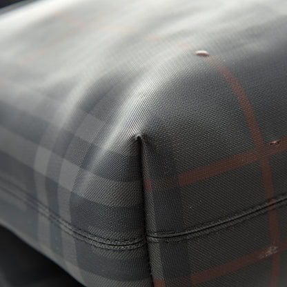 Burberry Nylon Smoked Check Messenger Bag 11 of 17