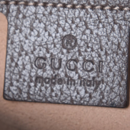 Gucci GG Supreme Monogram Web Small Ophidia Shoulder Bag Brown 6 of 7