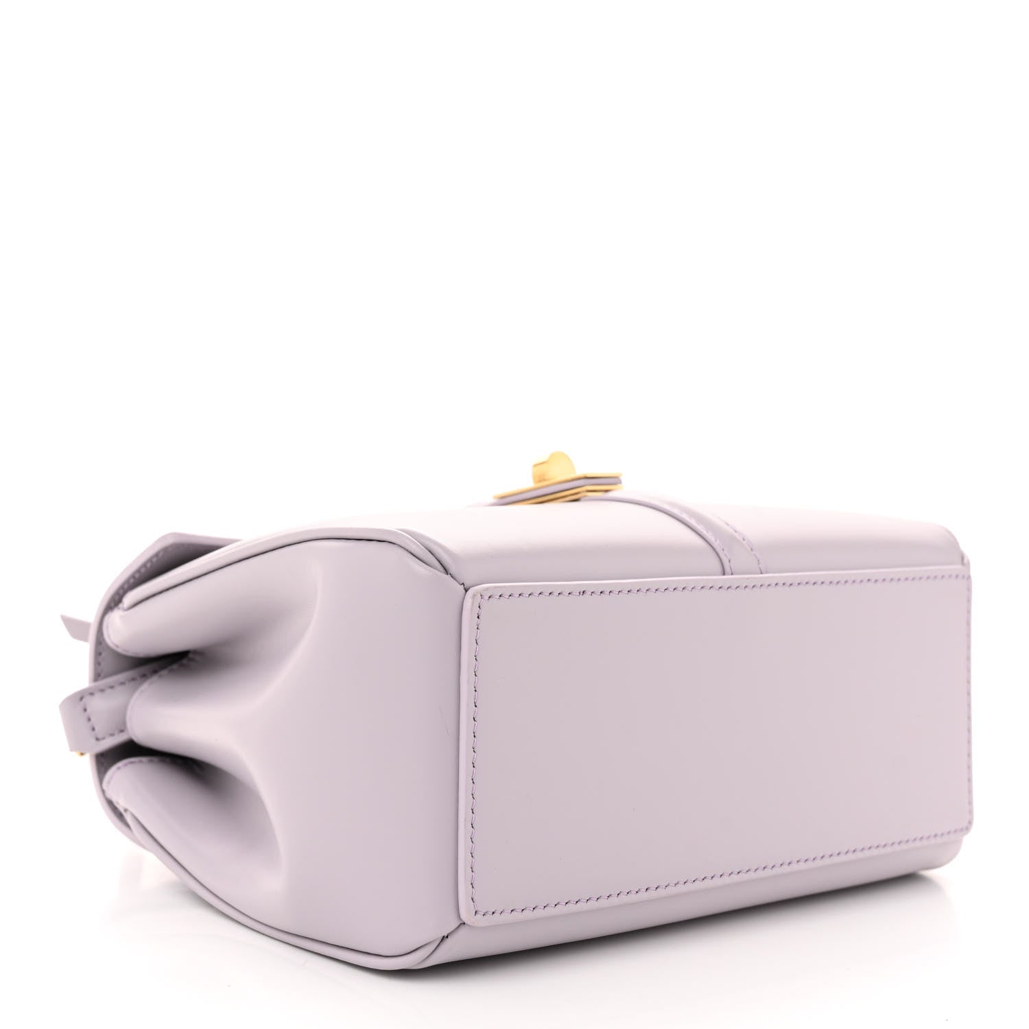 Celine Satinated Calfskin Mini 16 Top Handle Bag Lilac 4 of 13