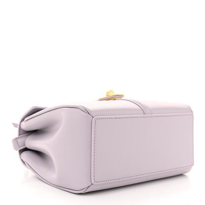 Celine Satinated Calfskin Mini 16 Top Handle Bag Lilac 4 of 13