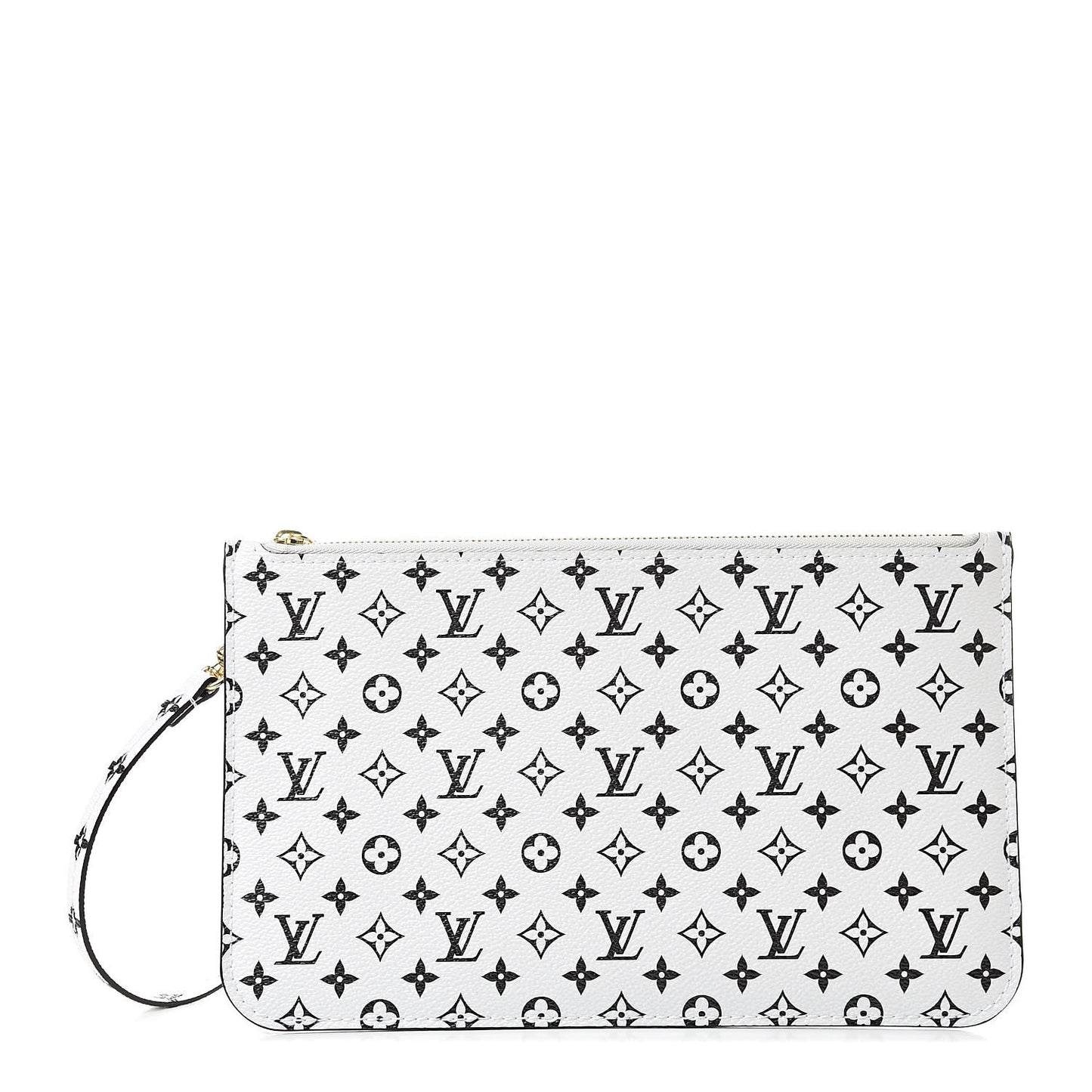 Monogram Giant Neverfull MM GM Pochette White