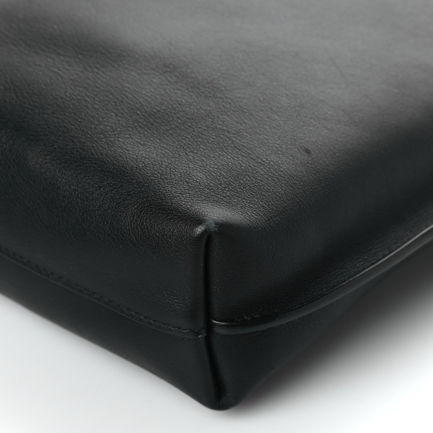 Saint Laurent Calfskin Small Suzanne Hobo Black 10 of 10