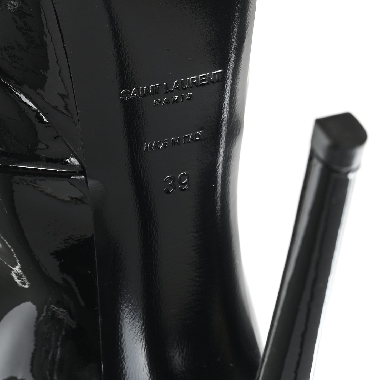 Vernice Glove Lace Up Platform Boots 39 Black