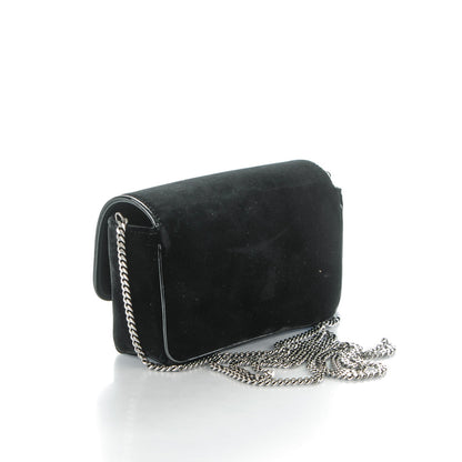Jimmy Choo Velvet Mini Ruby Crossbody Bag Black 3 of 7