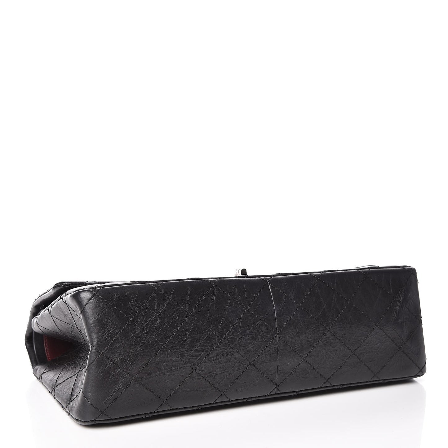 Aged Calfskin Quilted 2.55 Reissue 226 Flap Black