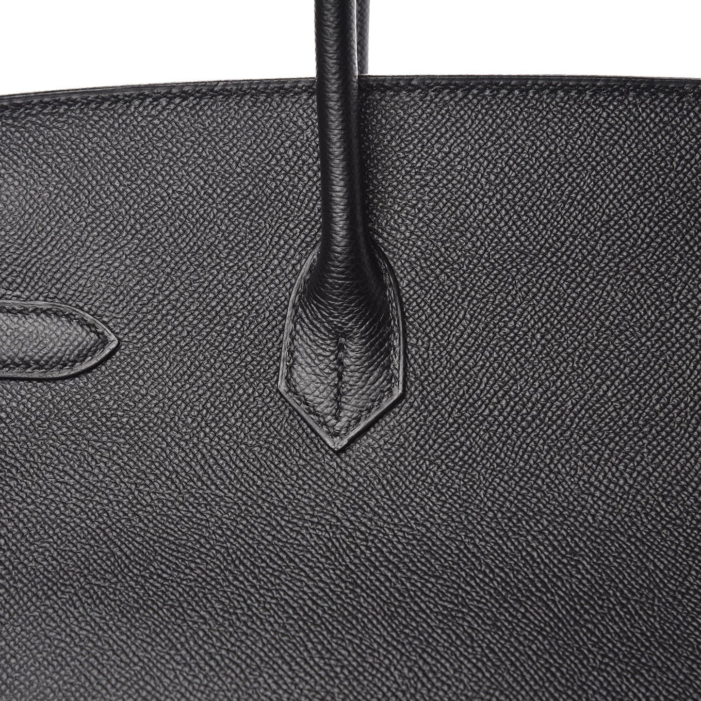 Epsom Birkin 35 Black