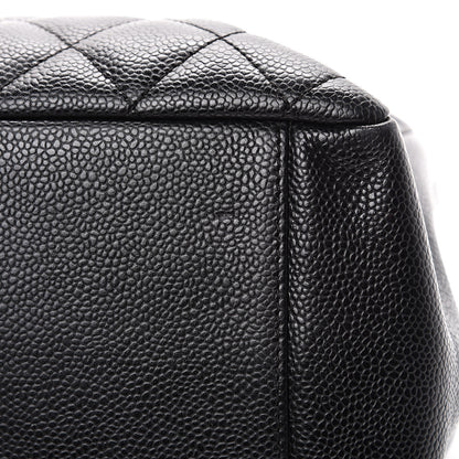 Chanel Caviar Quilted Grand Shopping Tote GST Black 11 of 13