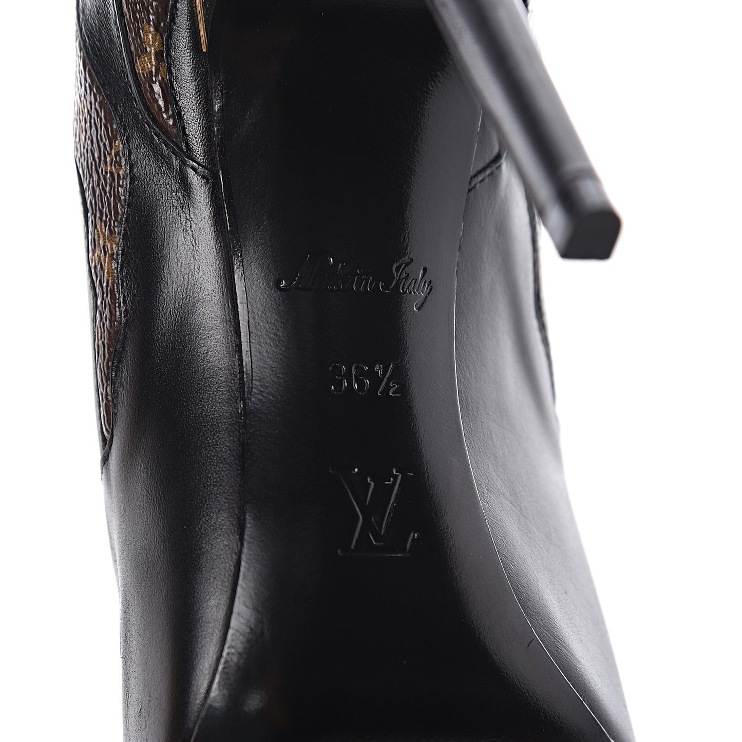 Calfskin Monogram Hypnotic Pumps 36.5 Black