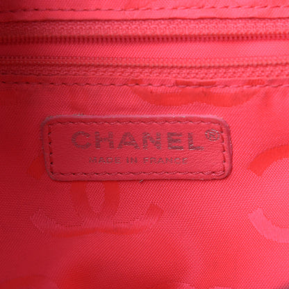 Chanel Calfskin Quilted Large Cambon Bowler Black White 6 of 15