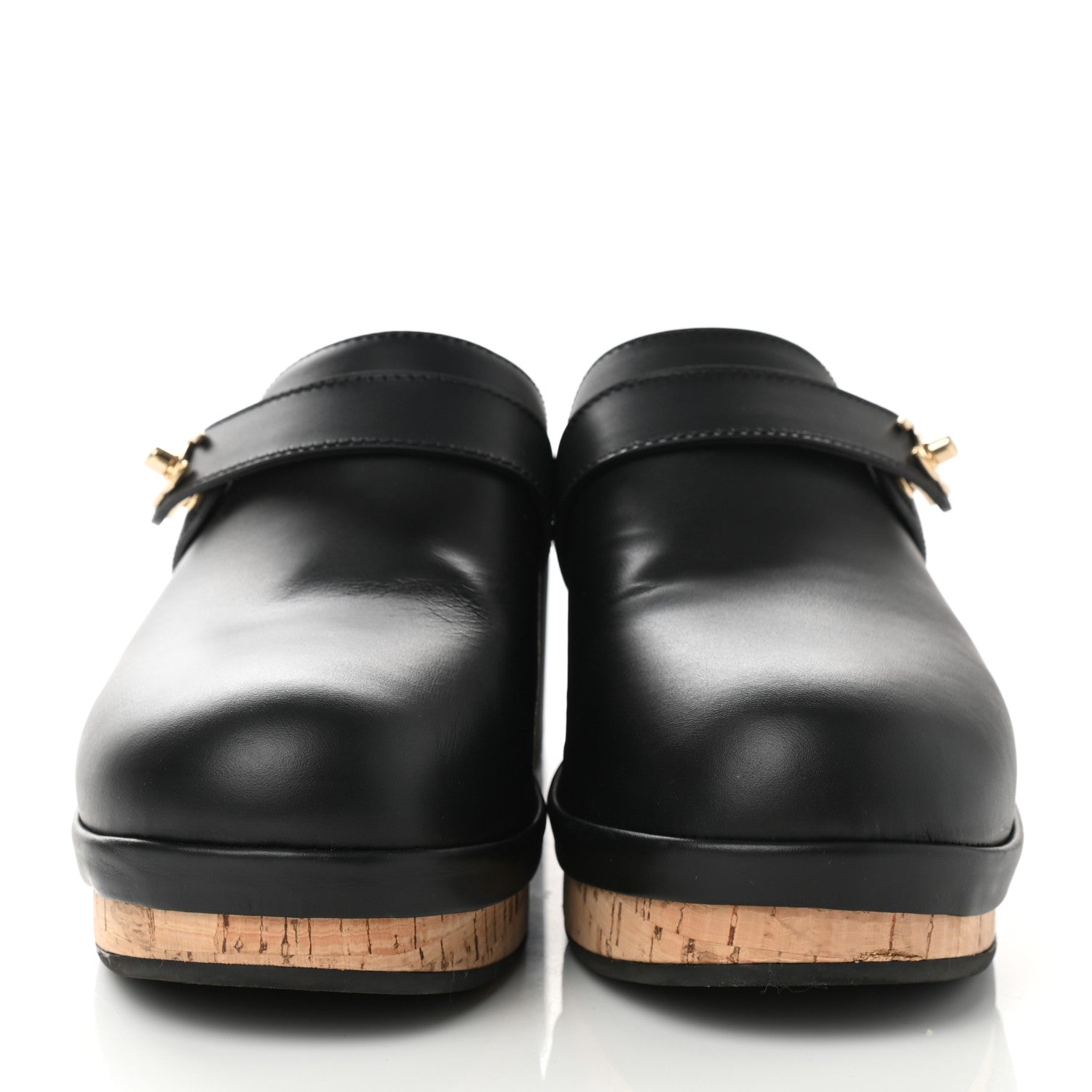 Chanel Calfskin CC Turn Lock Clogs 41 Black 2 of 9