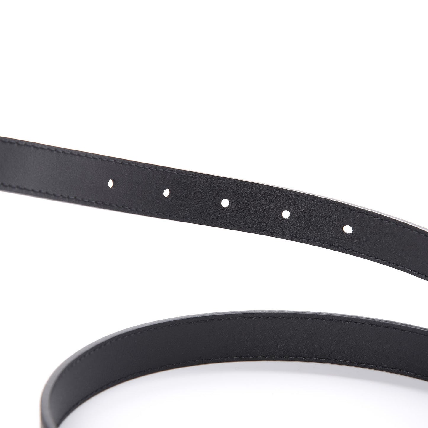 Calfskin Double G 20mm Belt 90 36 Black