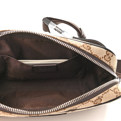 Gucci Monogram Belt Bag Dark Brown 5 of 9