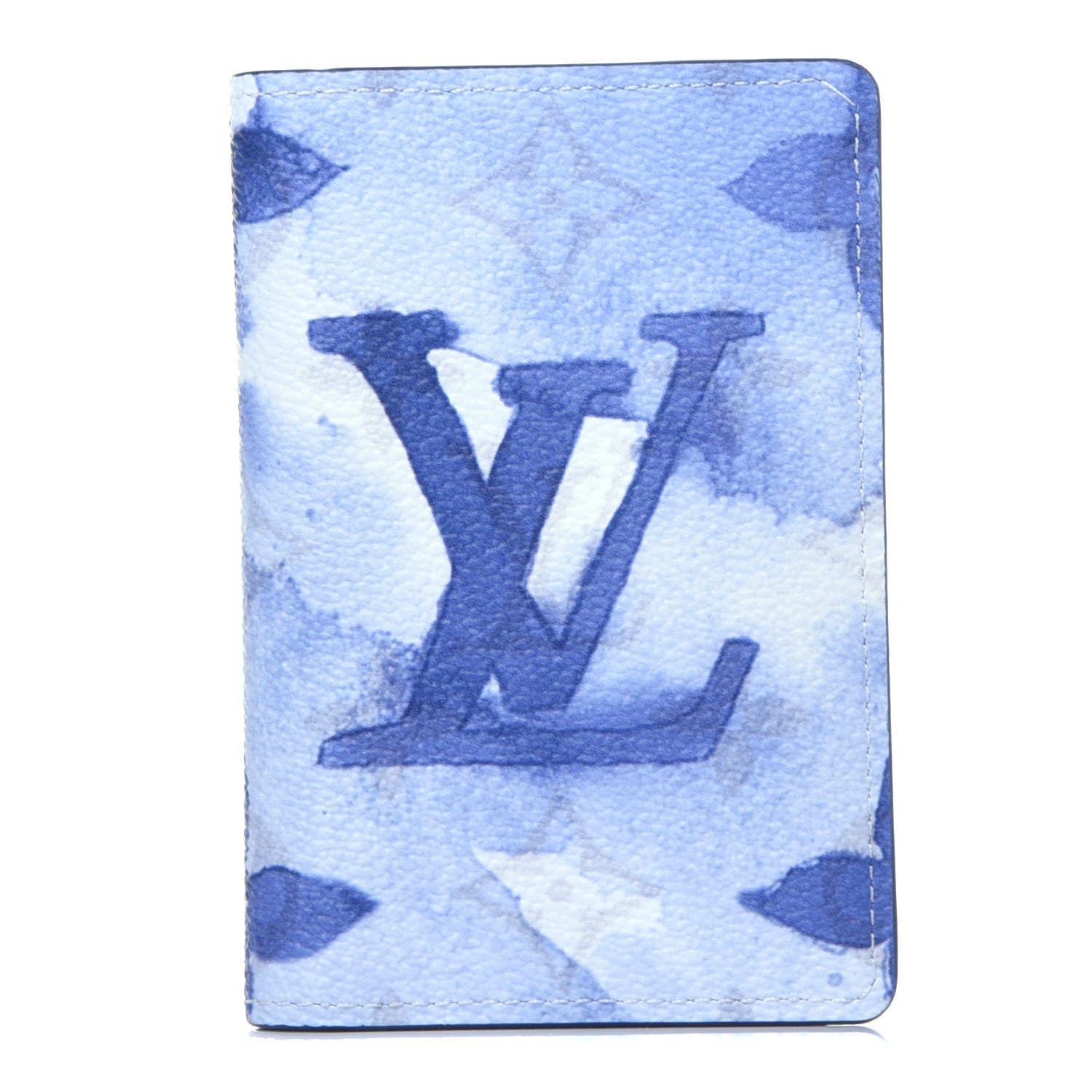 Louis Vuitton Monogram Watercolor Pocket Organizer Blue 1 of 6