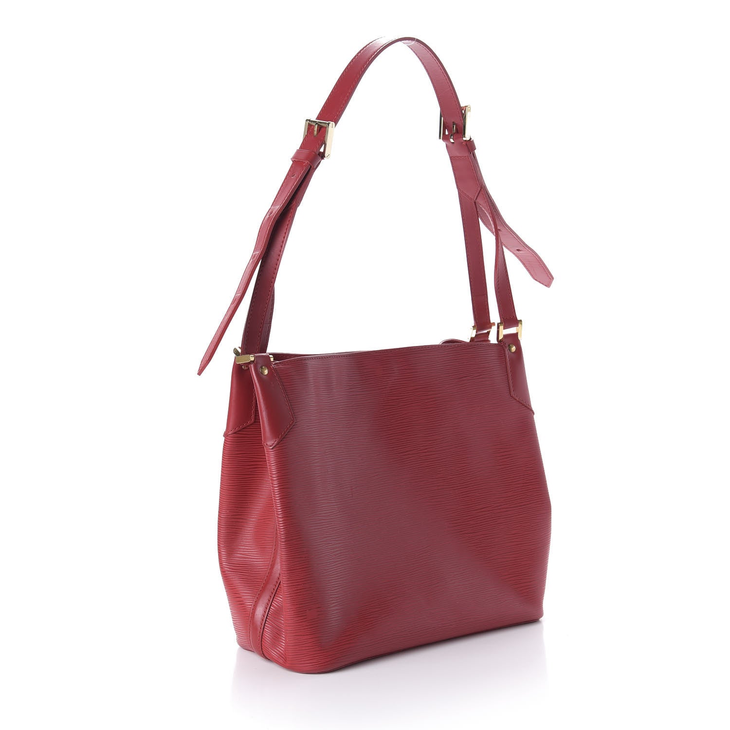 Louis Vuitton Epi Mandara MM Rouge 3 of 9