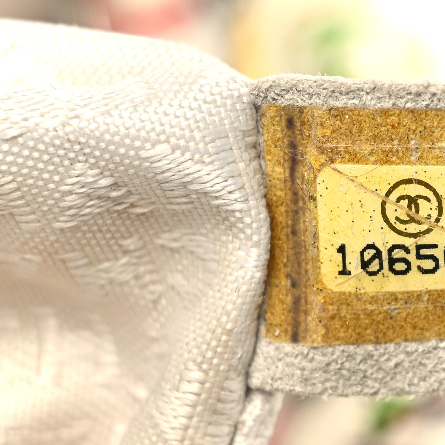 Chanel Canvas Coco Hearts Shoulder Bag White 7 of 10