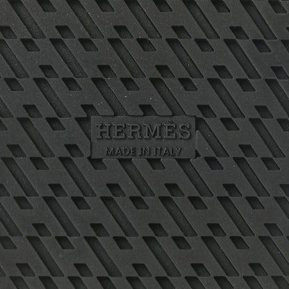 Hermes Nappa Extra Sandals 38 Black 6 of 8