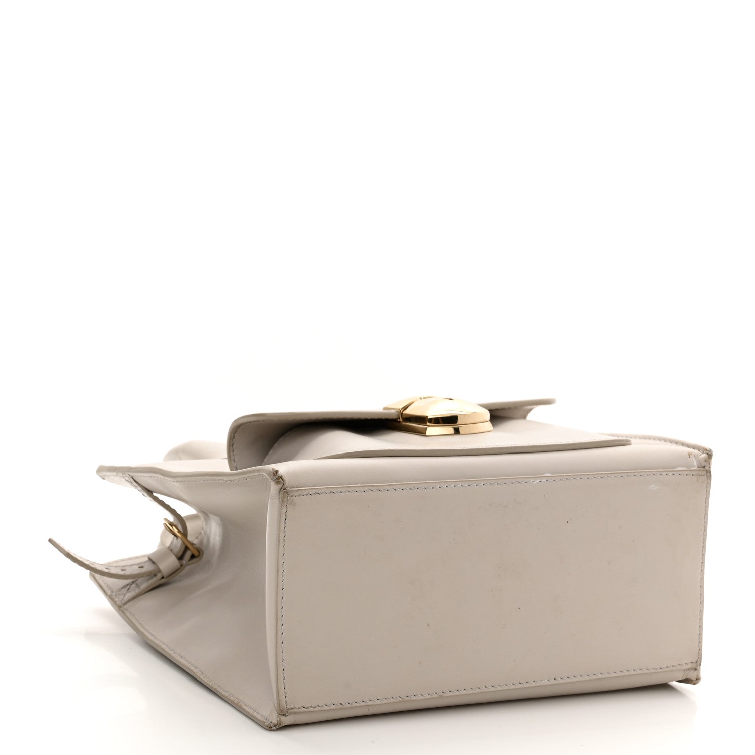 Balenciaga Calfskin Padlock Mini All Afternoon Tote Gris Glace 4 of 20