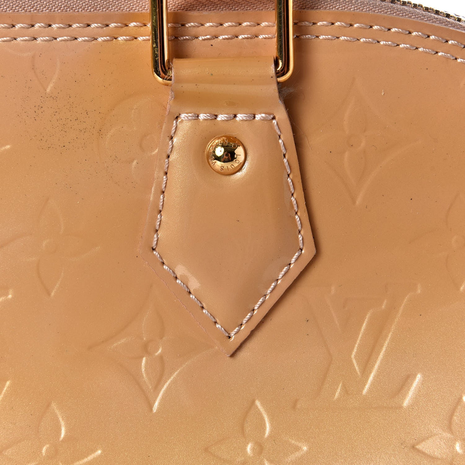 Louis Vuitton Vernis Alma PM Rose Florentin 8 of 10