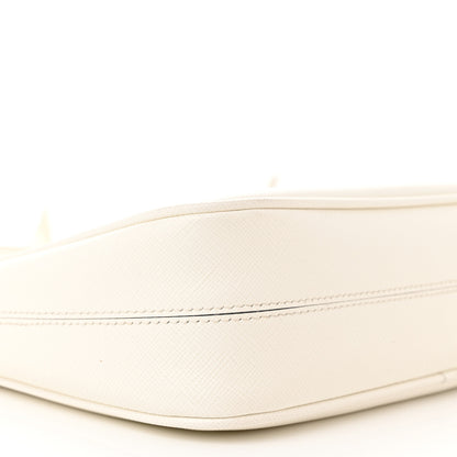 Prada Saffiano Re-Edition 2005 Shoulder Bag White 9 of 12
