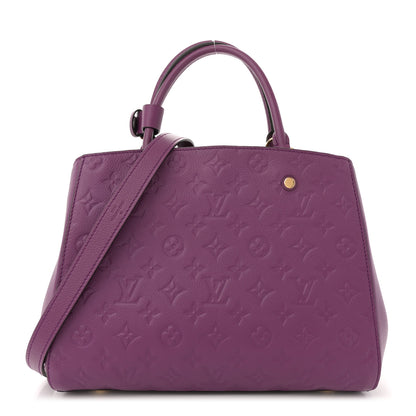 Louis Vuitton Empreinte Montaigne MM Amethyste 1 of 11