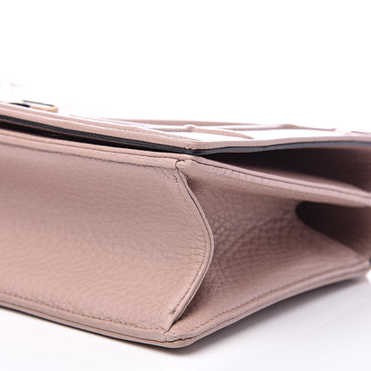 Christian Dior Grained Calfskin Medium Diorama Flap Bag Nude 11 of 14