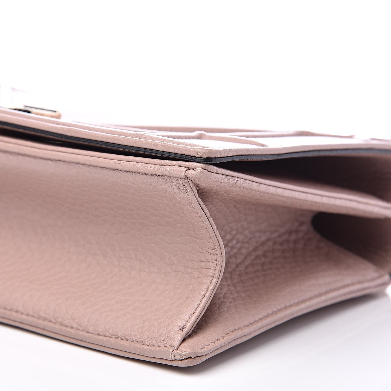 Christian Dior Grained Calfskin Medium Diorama Flap Bag Nude 11 of 14