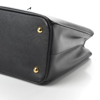 Prada Saffiano Lux Medium Tote Black 8 of 10