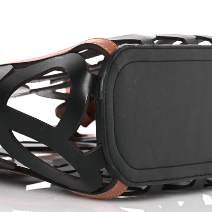 Loewe Smooth Calfskin Small Anagram Cutout Tote Black 8 of 15