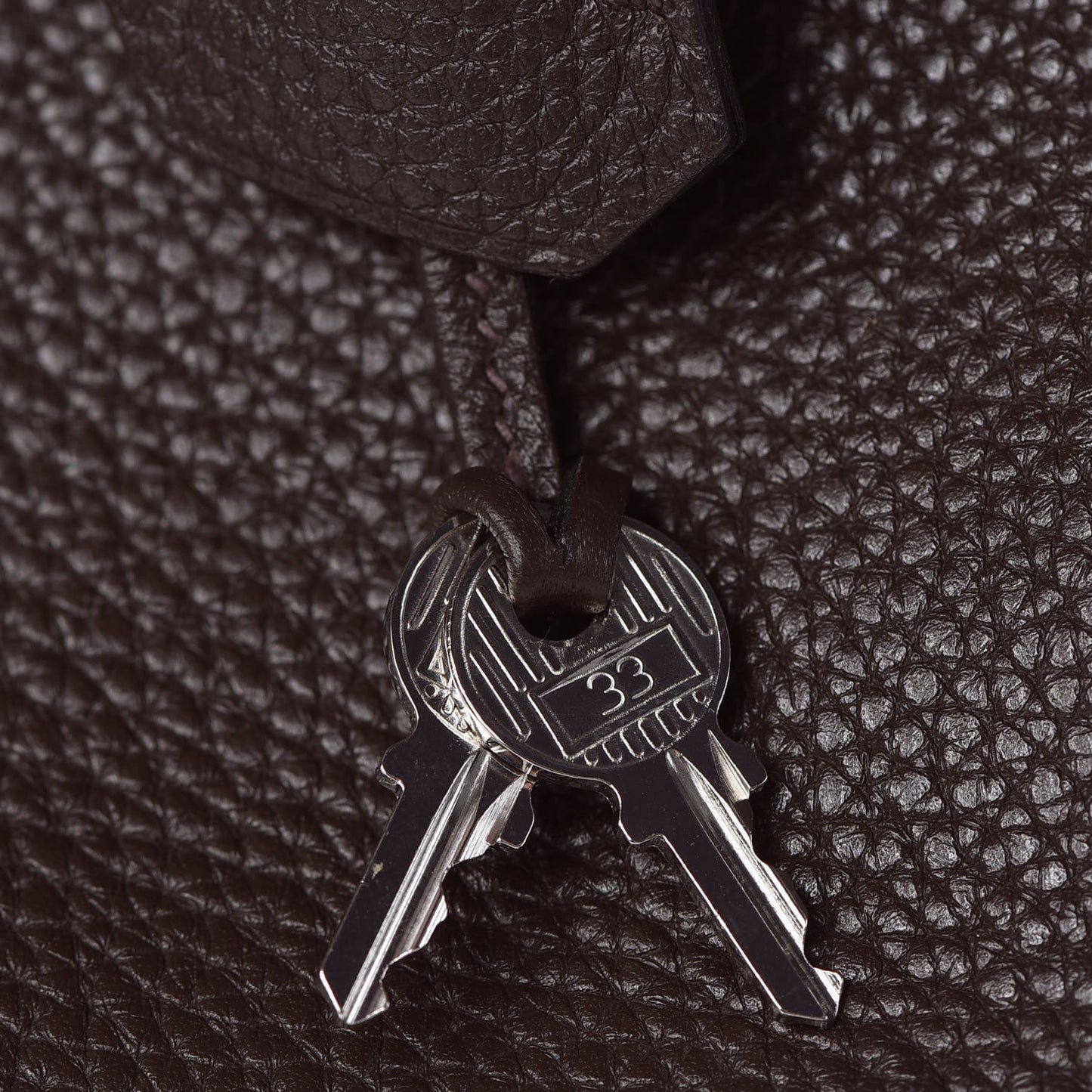 Taurillon Clemence Birkin 35 Chocolate