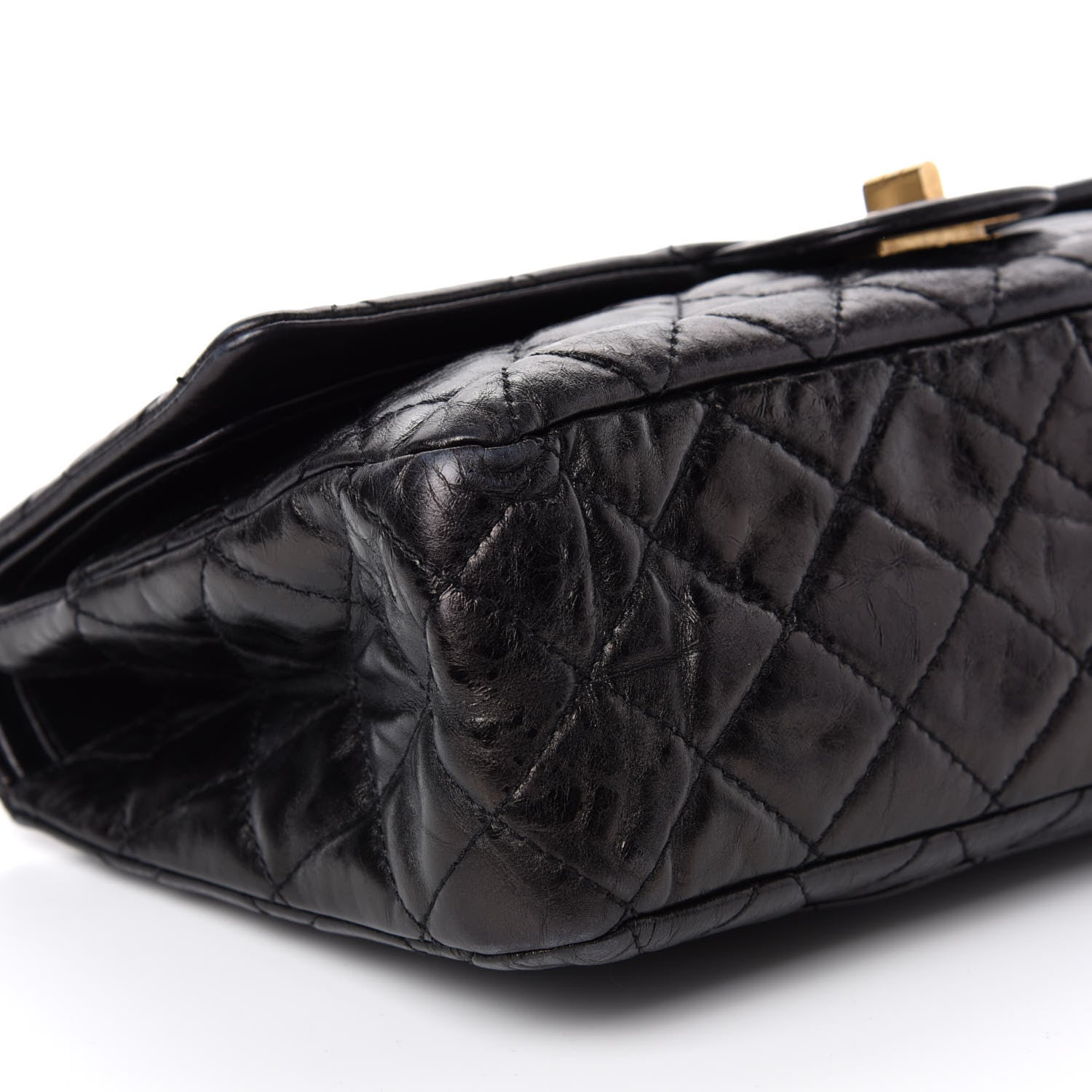 Chanel Aged Calfskin Quilted 2.55 Reissue 227 Flap Black 7 of 13
