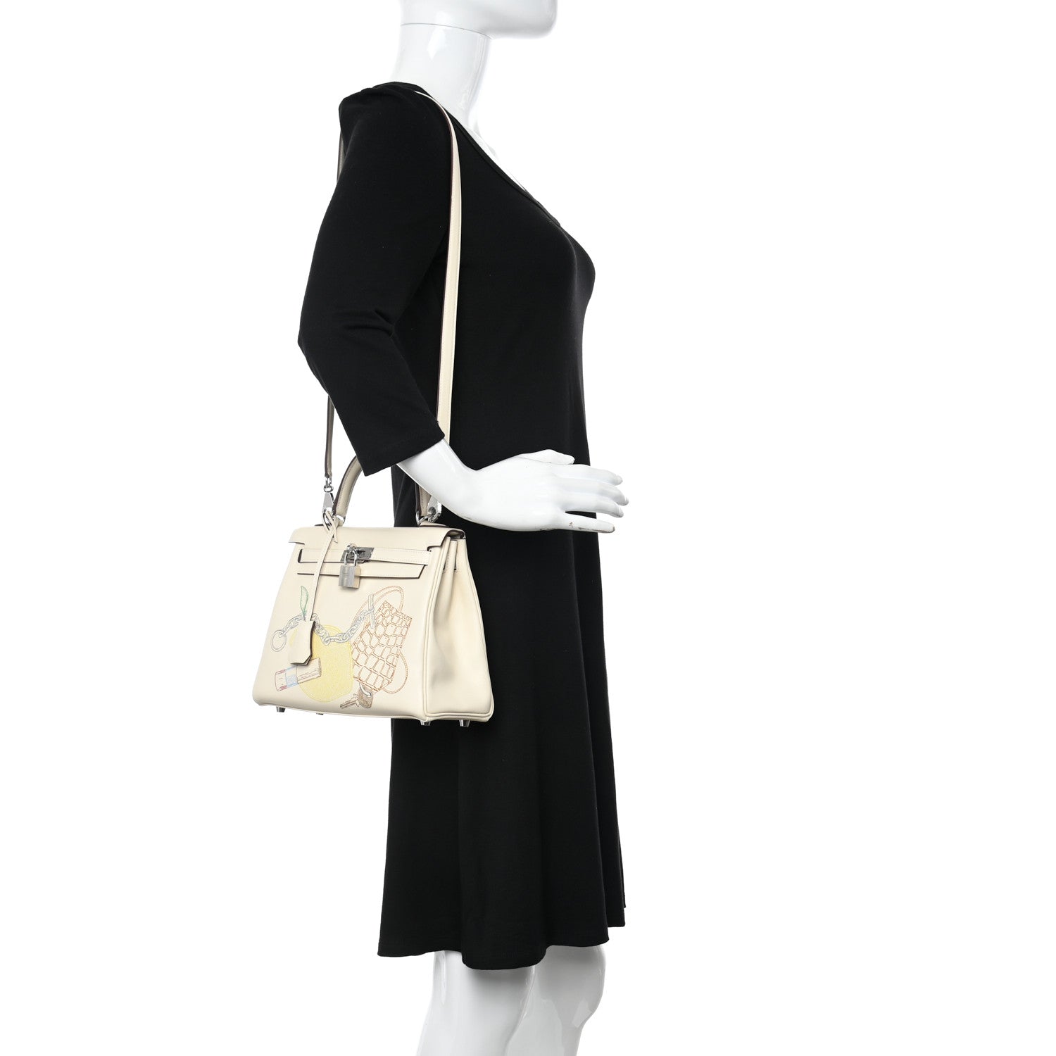 Hermes Swift In & Out Kelly Retourne 25 Nata 2 of 11