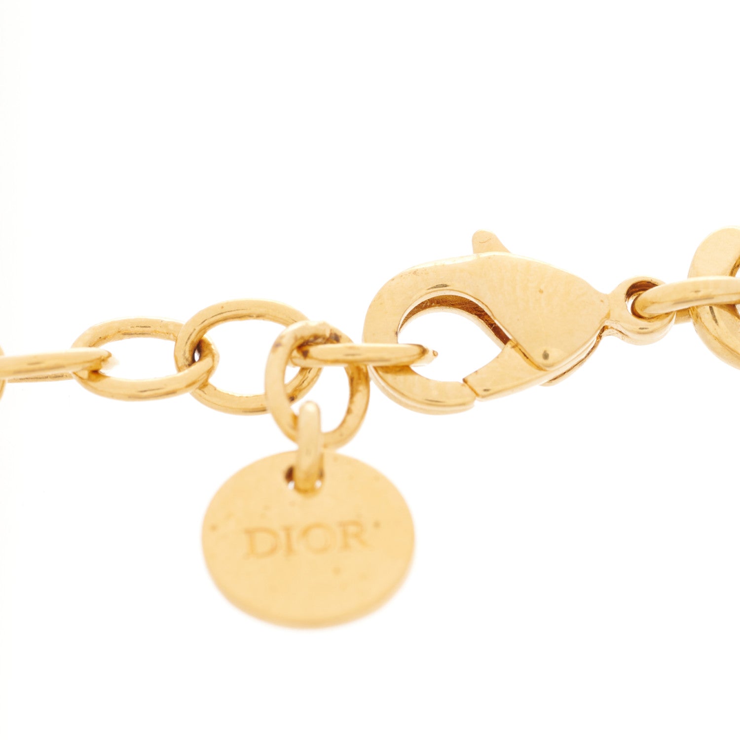 Christian Dior Metal Crystal Dio(r)evolution Bracelet Gold 3 of 5