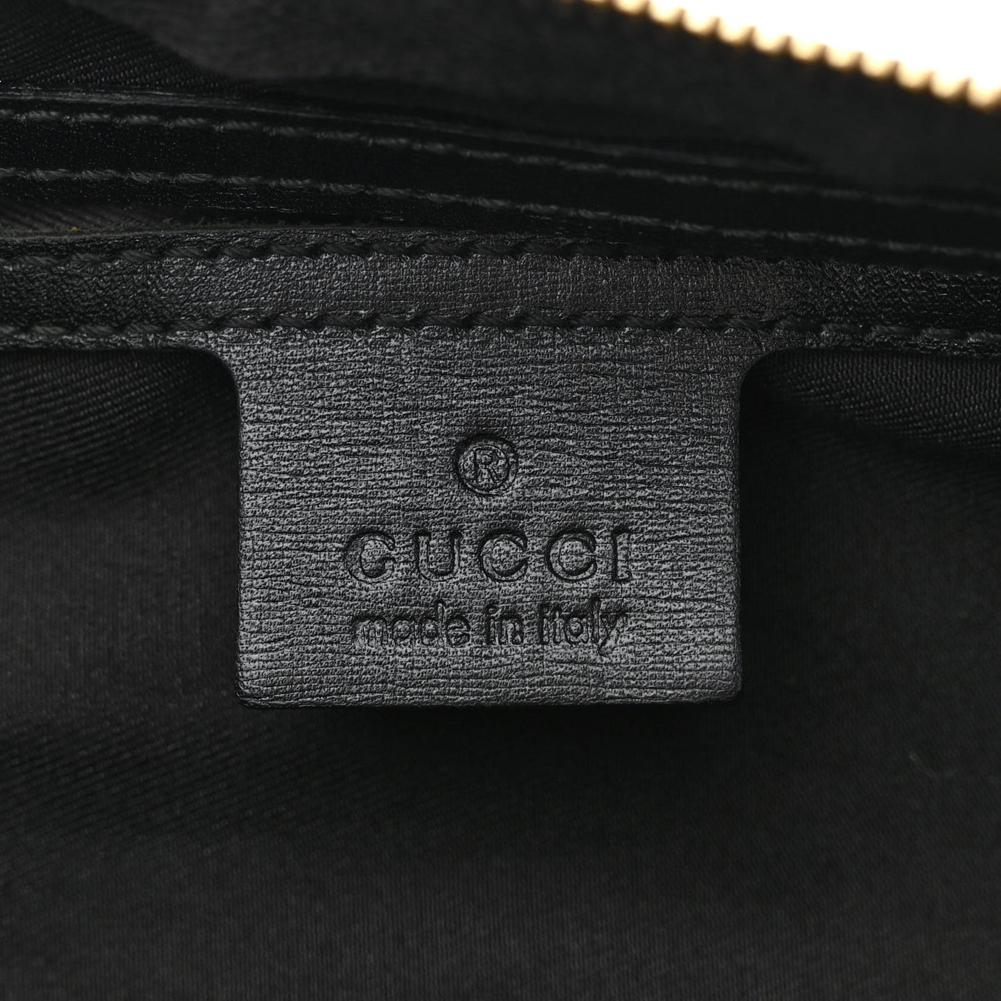 GG Plus Monogram Medium Joy Boston White Black