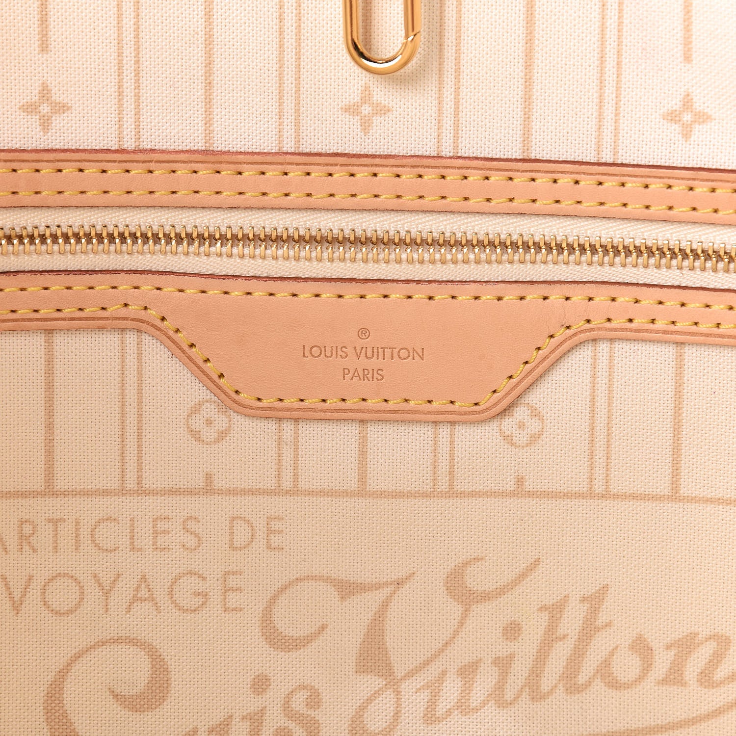 Louis Vuitton Damier Azur Neverfull MM 6 of 15
