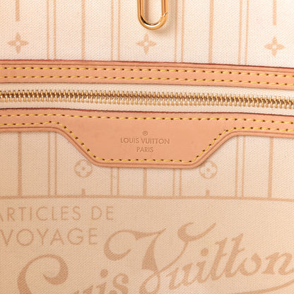 Louis Vuitton Damier Azur Neverfull MM 6 of 15