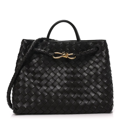 Bottega Veneta Nappa Intrecciato Medium Andiamo Shoulder Bag Fondant 1 of 9